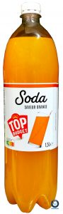 Nouveau packaging mdd intermarché top budget soda